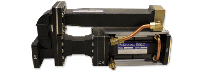 C-Band Distributed 3-Port Isolator Assembly, 3 MW Peak Power, 1 KW Average Power